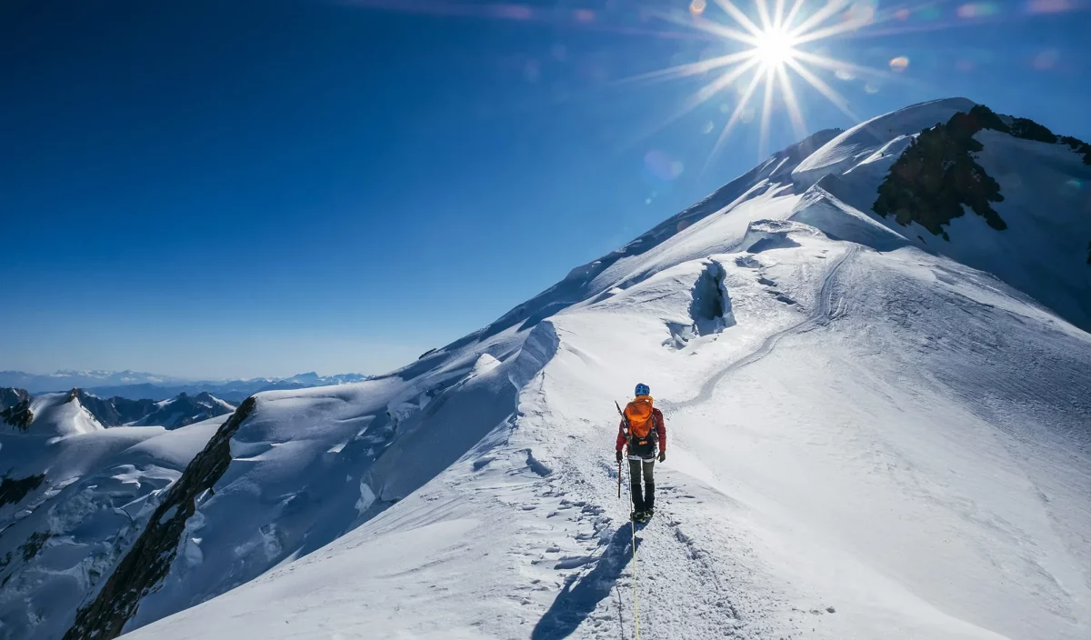 L'ascension du Mont Blanc - Hémophilie Liberate Life